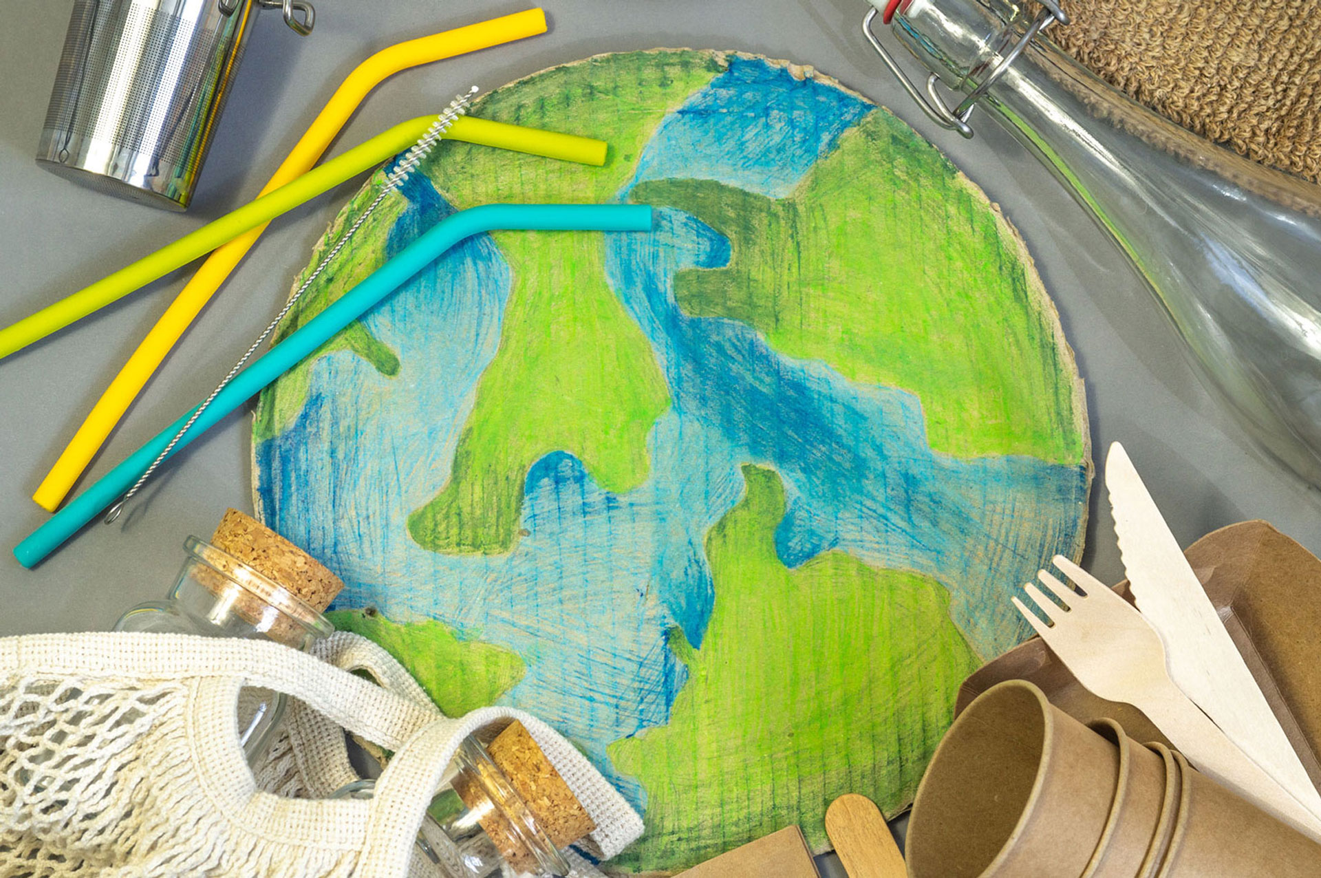 Ilustração lateral esquerda